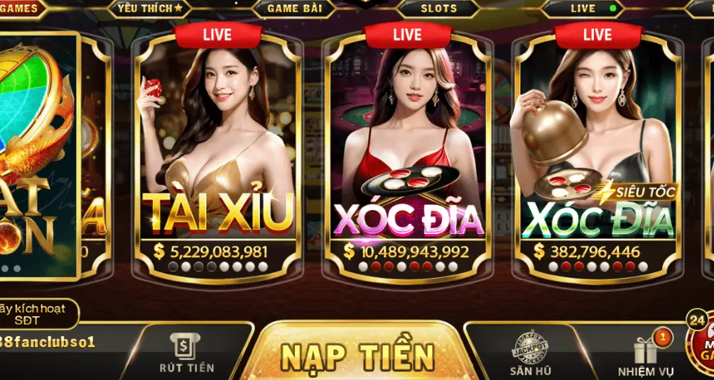 Các Trò Chơi Nổi Bật Tại Goo88